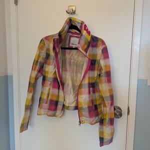 Bench Women's Multicolor Plaid Jacket